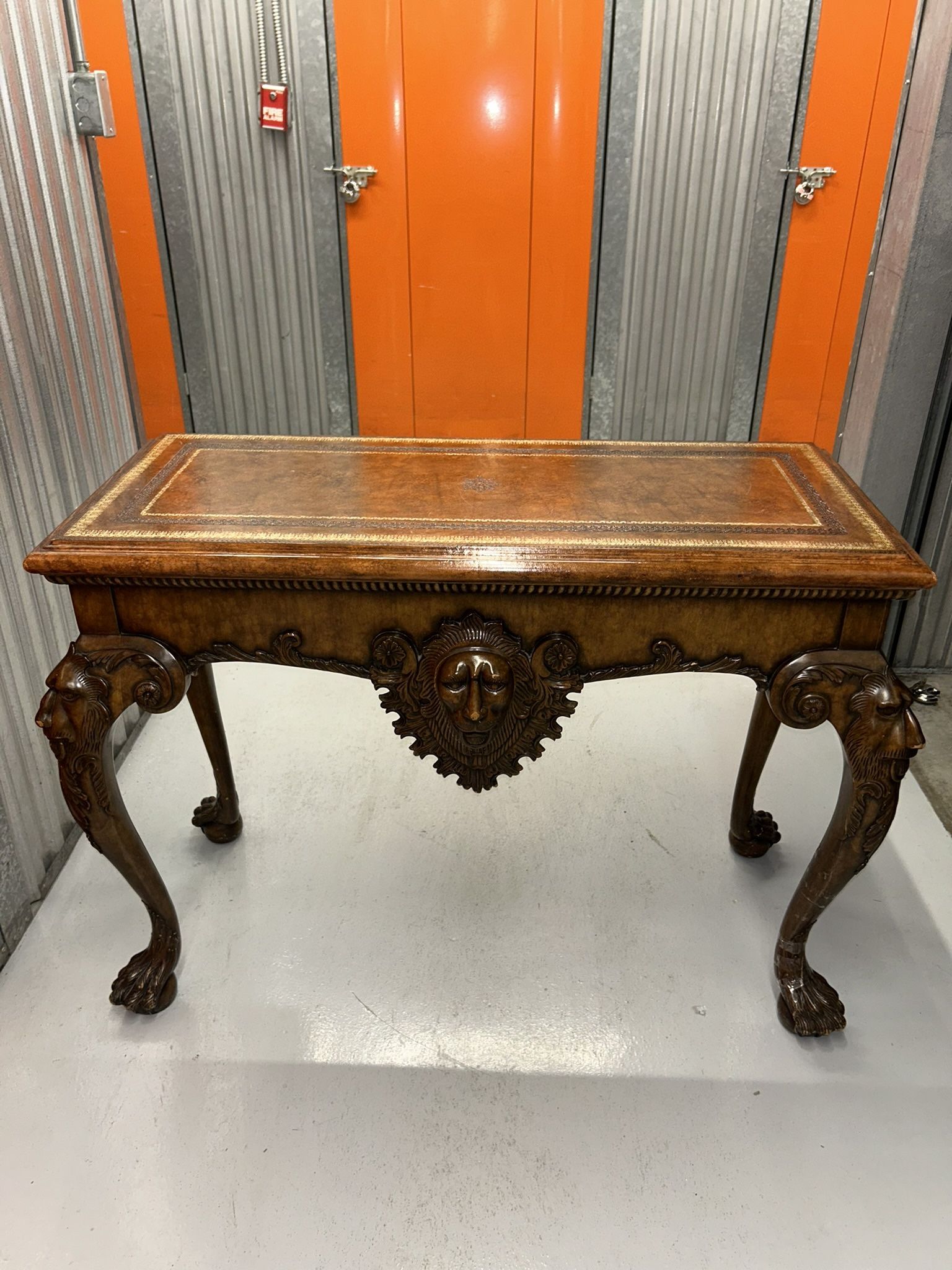 Vintage Maitland Smith Wood Table