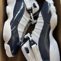 White/Midnight Navy 6 Rings 