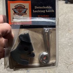 Harley Davidson Locking Latch New But Open Package Keys Are There 