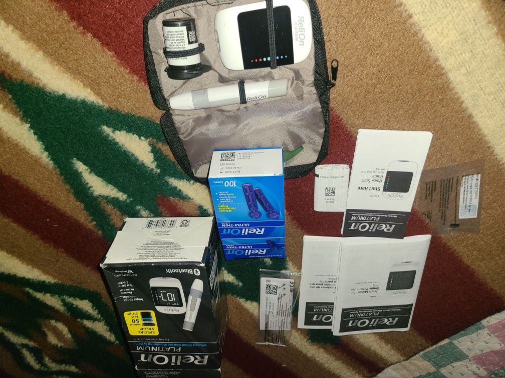 Reli On PLATINUM Wireless Blood Sugar Monitor