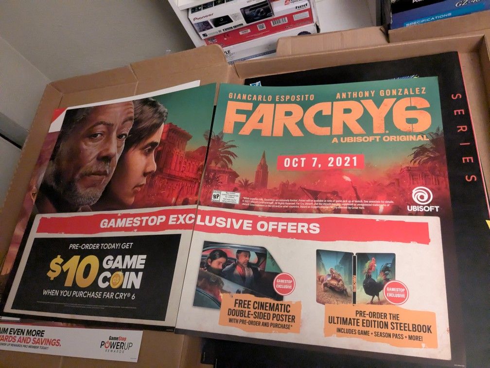 Farcry 6 Game Stop Poster