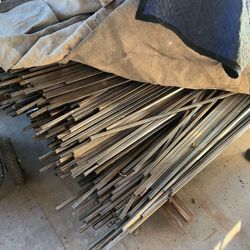 New Metal Fence Pickets 1/2” 