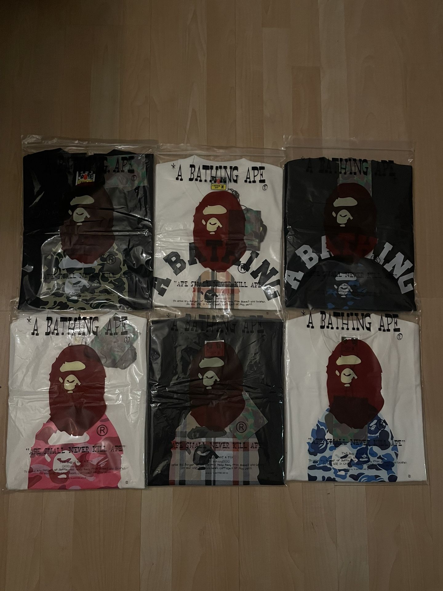 Bape Tees