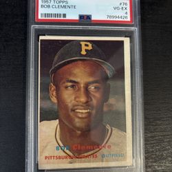 Roberto Bob Clemente 1957 Topps PSA