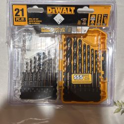 Dewalt 21 Pcs Drill Bit Set New Open Box