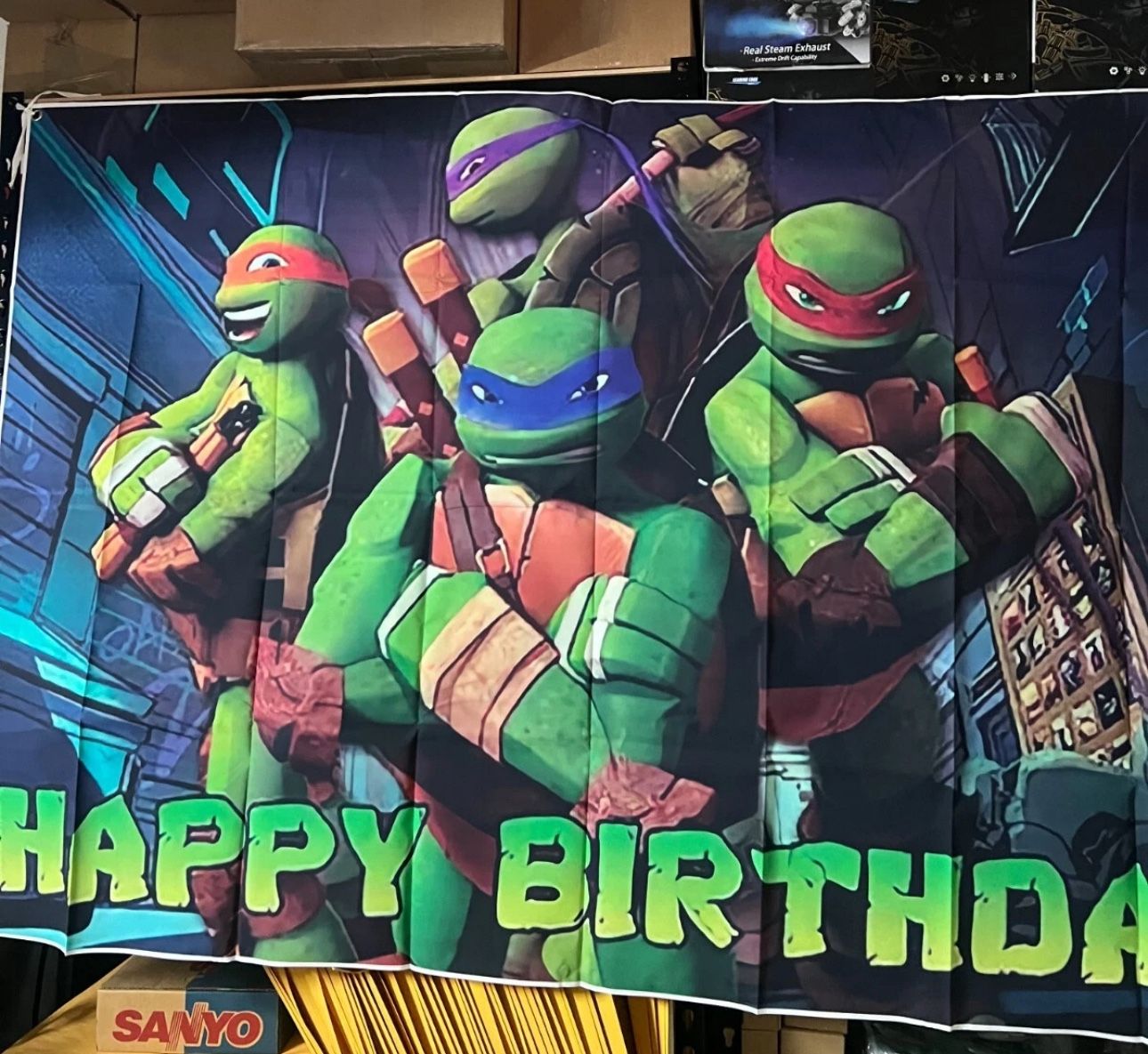 Ninja Turtle Backdrop