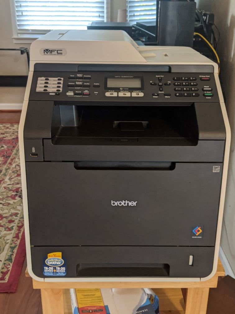 Brother Color Laser Network Printer/Scanner/Fax/Copier MFC-9460CDN