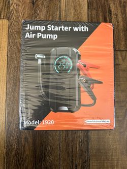 1920 Jump Starter With Air Pump CHBZJPT4-60, 6000A 150PSI 14.8V Portable