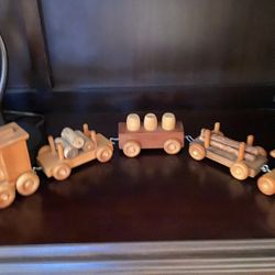 Wooden Toy Train