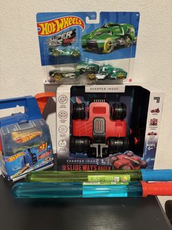 Hot wheels Easter bundle and sharper image sideways racer