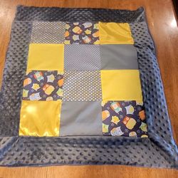 Baby/ Toddler Blanket Quilted Homemade
