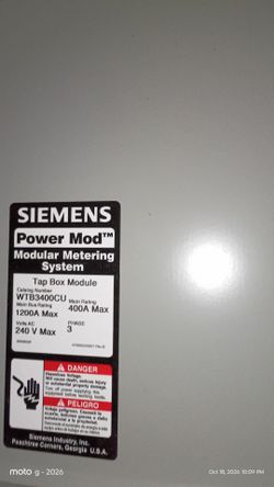 Module meter system electric distributor