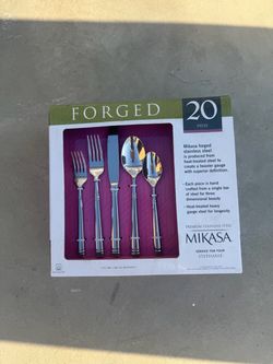 Mikasa Forged Stainless Steel Flatware Set 20-Piece