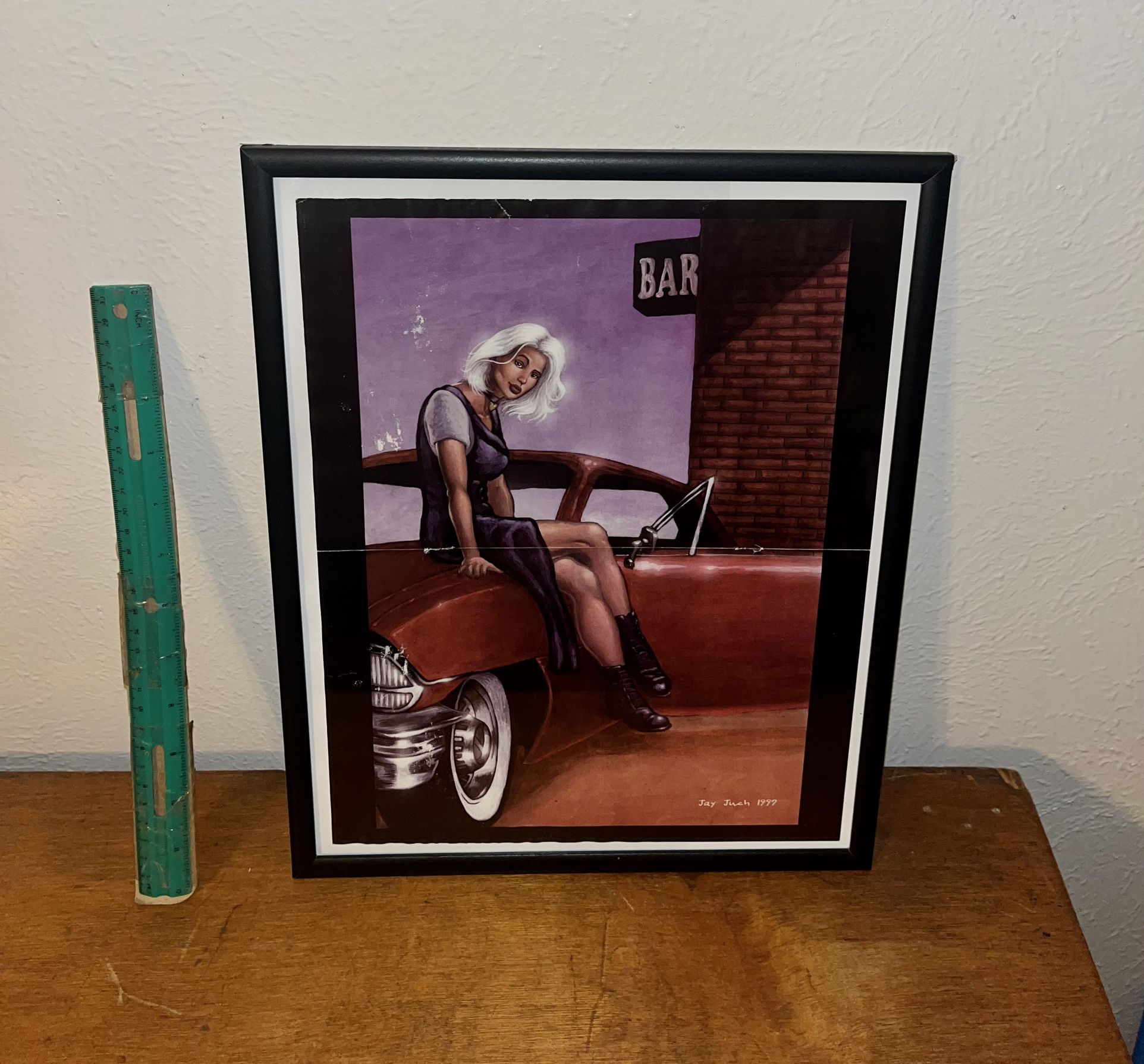 Love Sucks Comic Print Frame By Jay Juch 1997