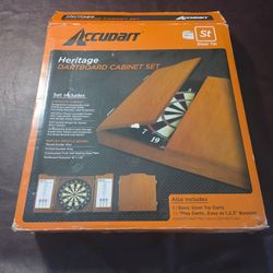 Dartboard Cabinet Set