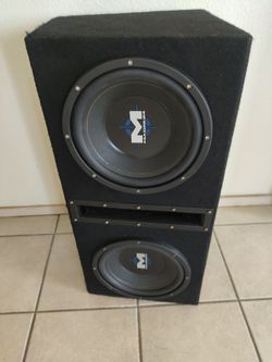 MTX Magnum Dual 10" Subwoofers With Ported Box