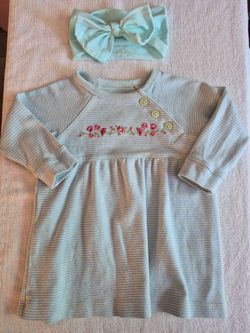 NEW! Baby Girl Dress,  Size 6 months