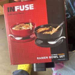 Brand New Noodle/ramen Bowl Set 10 Pc