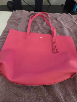 Large Pink Purse New