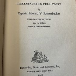1943 Seven Came Through By Captain Edward Rickenbacker