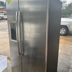 Grey Refrigerator 