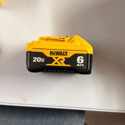 Dewalt 20V 6ah battery