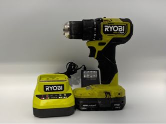Cordless Drill Driver W/ Battery & Charger - Ryobi