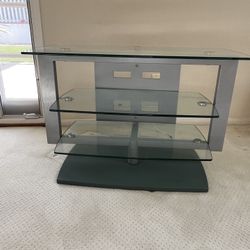 Glass TV Stand