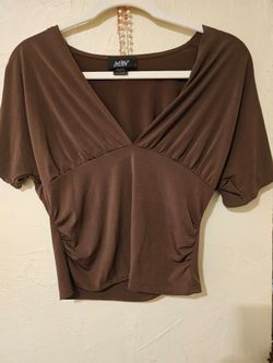 Brown shirt