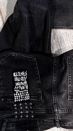 Ksubi Jeans Straight Black
