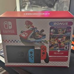 New Nintendo Switch with 4 Games