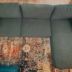 Carson Carrington Rubberwood Sectional Sofa (Modway)