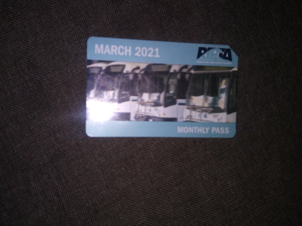 March Monthly Buspass