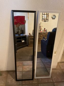 Mirrors 13 1/2x 19 1/2 Only Half White new