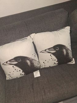 Couch textile pillow