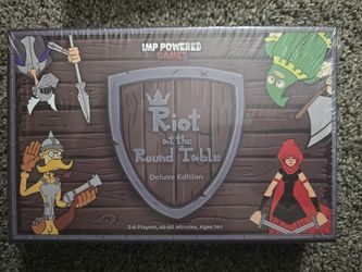 Riot at the Round Table Deluxe Edition Board Game IMPerium Powered Games NEW