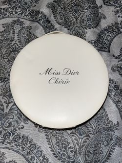 Miss Dior Cherie Round Cosmetic Case - Designer Makeup/Jewelry Box