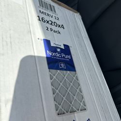 Air Filter 16x20x4 Nordic Pure