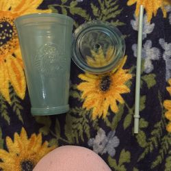 Glass Starbucks Cup