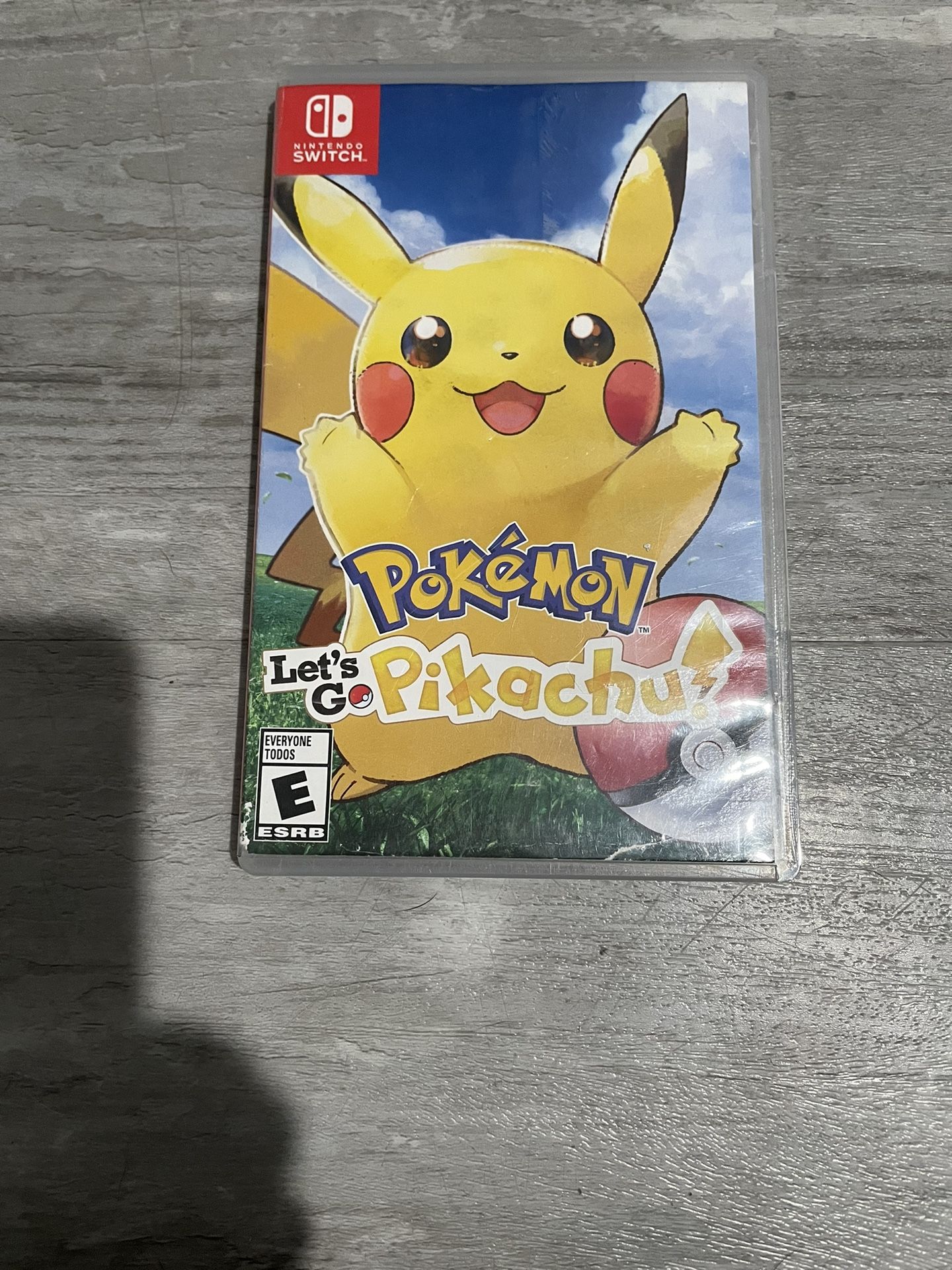 Nintendo Switch Pokémon let’s Go pikachu Game