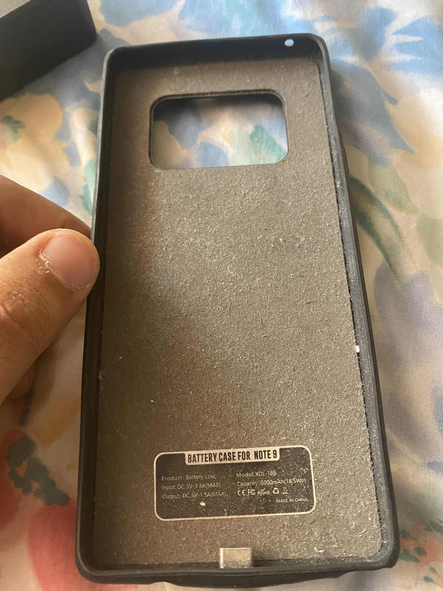 Note 9 Phone Charger Portable Case