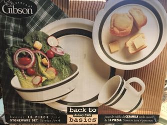 16 piece Stoneware set