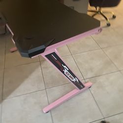 Pink Gamer Desk