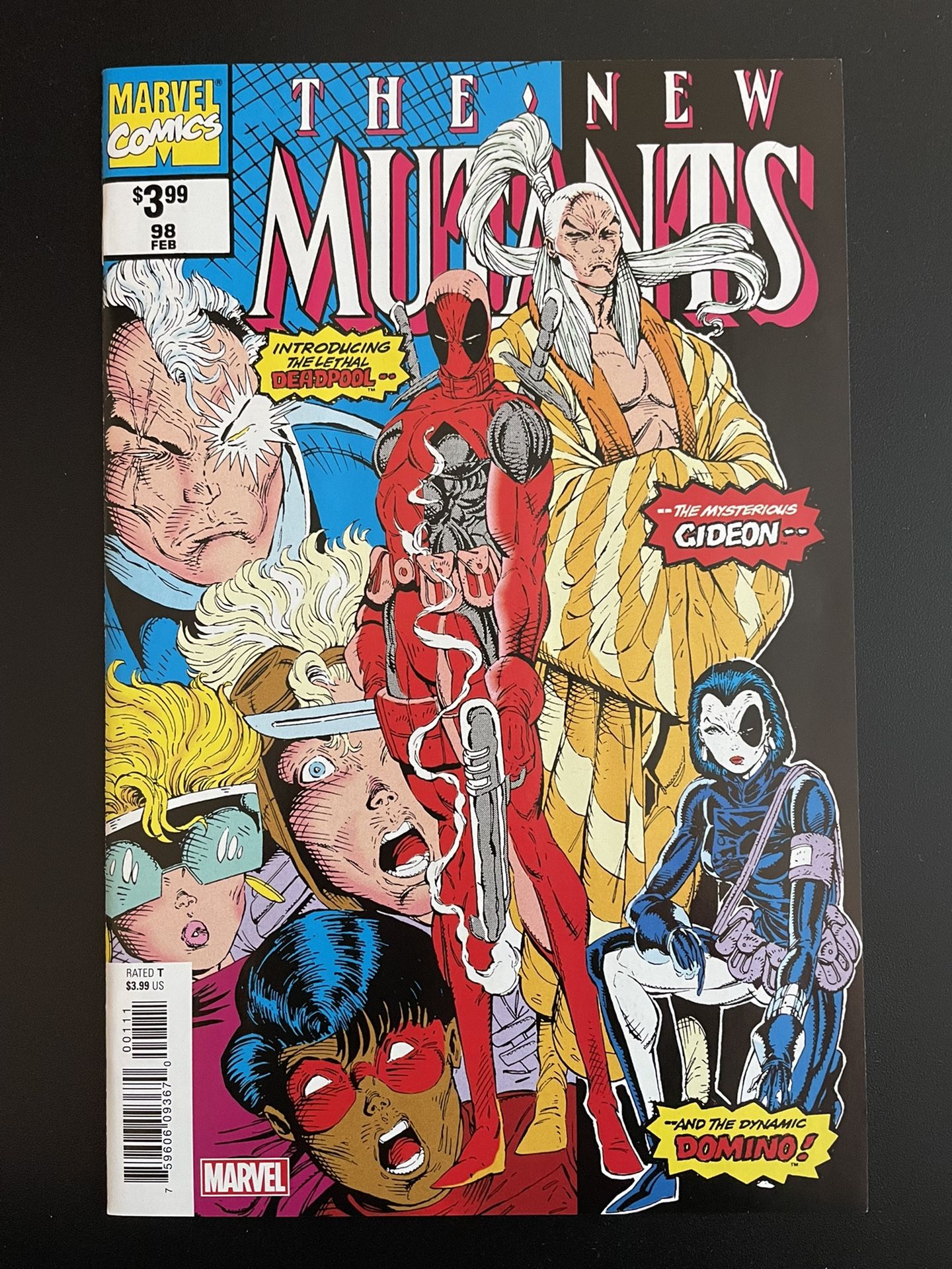 New Mutants #98 facsimile - 1st Deadpool! - Mint!