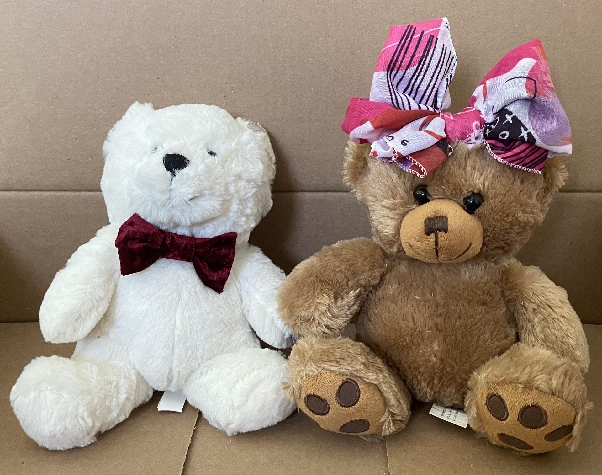 Two Adorable Teddy Bears