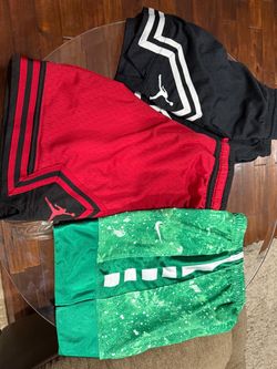 Jordan and Nike Basketball Shorts Bundle size Med/LG 10-12