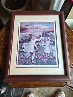 Vintage framed pictures