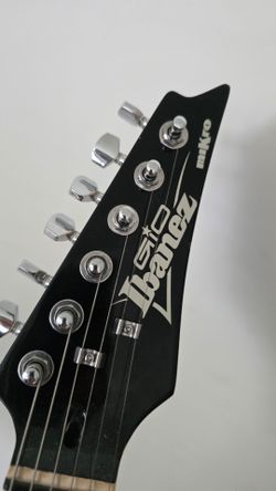 Ibanez Gio Mikro Blue electric guitar.