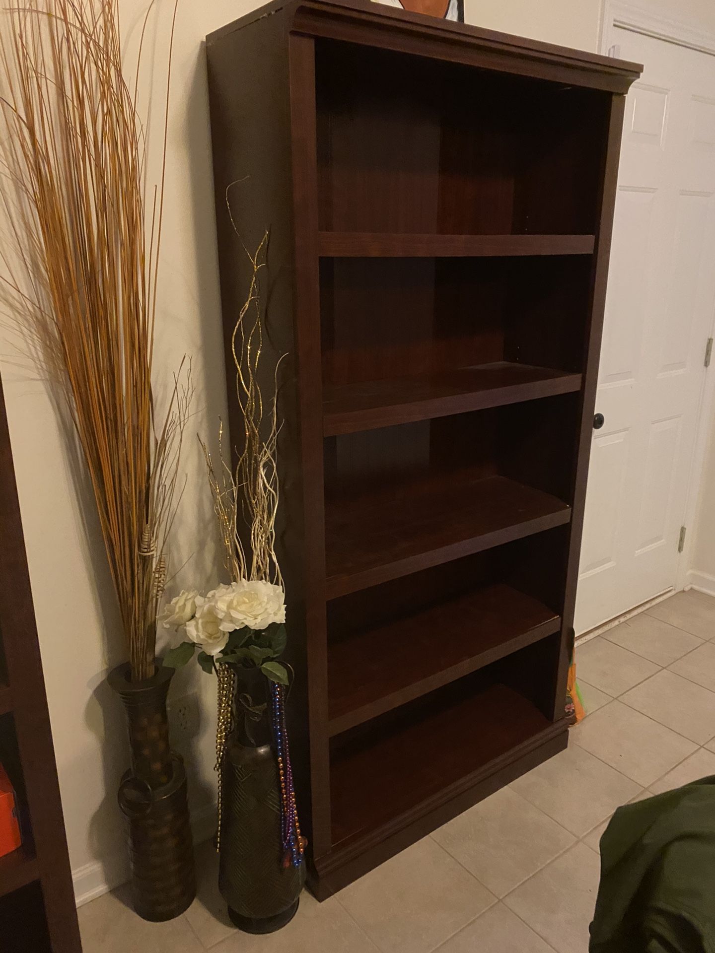 STURDY BOOKSHELVES $90 for both