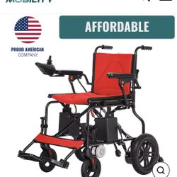 Electric Wheelchair - Lightweight Folding